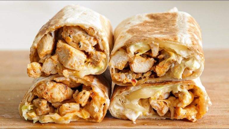 Chicken Wrap Recipe | Easy and Delicious Meal