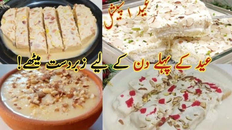 4 Eid Special Dessert Recipe 2024 By City Handi Roti