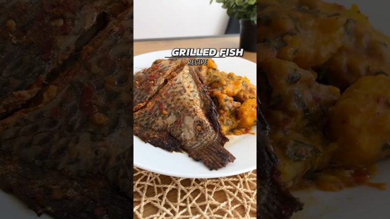 The ONLY grilled Fish Recipe you need 🙌 #shorts #fish #grilling #foodrecipe #viral