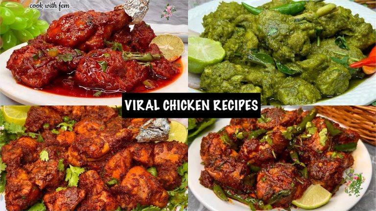 💚EID Party Special 4 Best VIRAL Chicken Recipes From Channel Cook With Fem 💚