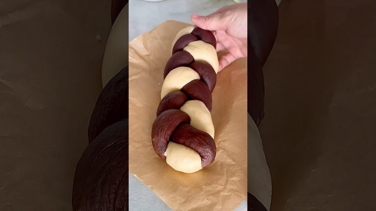 Cheeky Chocolate Marble Toast 🍞#asmr