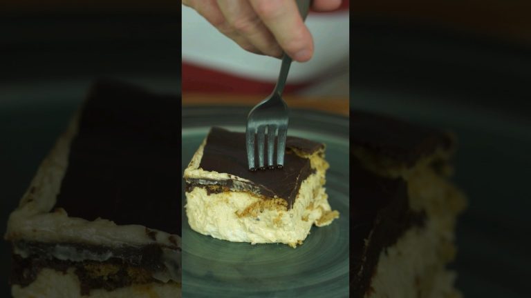 No Bake Peanut Butter Eclair Cake