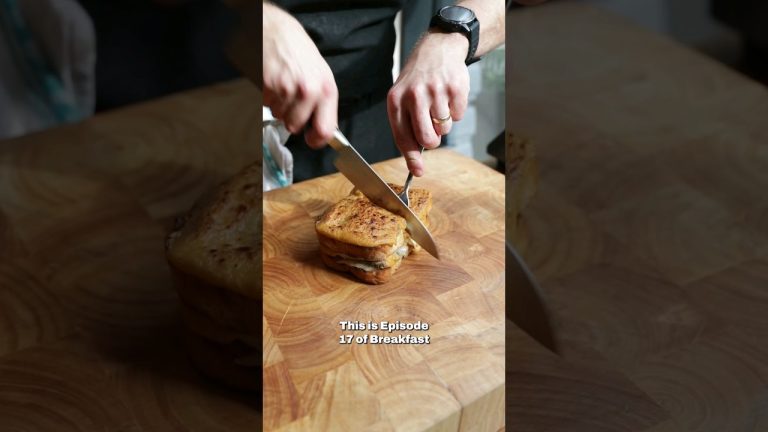 Rarebit Croque Monsieur BREAKFAST LIKE A CHEF