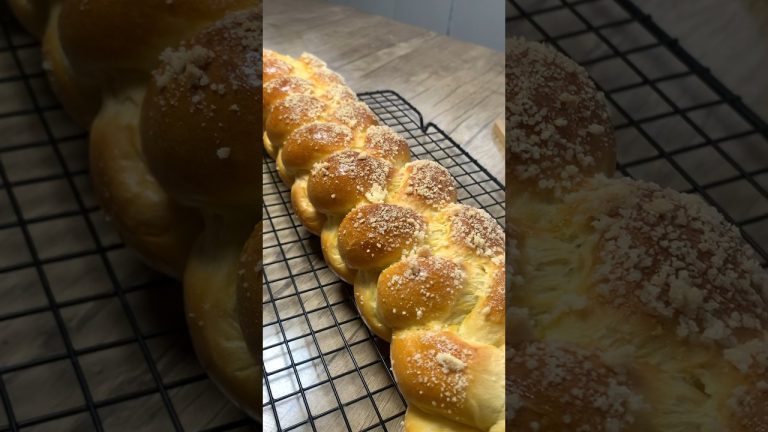 How to make Chalah bread 🥖 #bread #cooking #recipe #homecooking