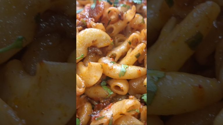 Macaroni Pasta Recipe.Very Yummy😘 #macaroni #breakfast #shorts