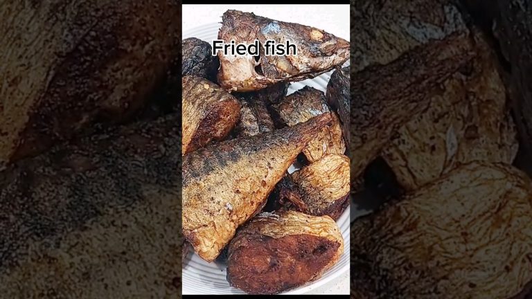 Fried Mackerel Fish Recipe #delicious#fish#foodie#short
