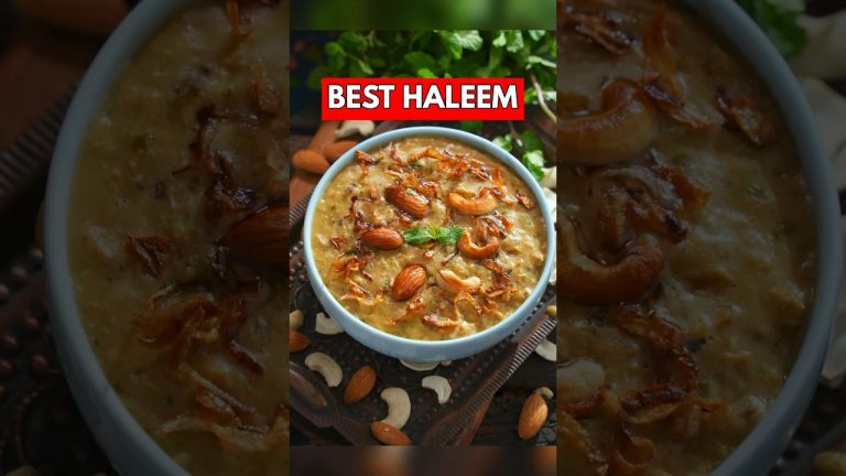 Hyderabad Special Haleem Recipe !!