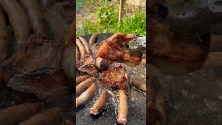 Pastramă și cârnați de oaie 🐑 la disc 🔥👀