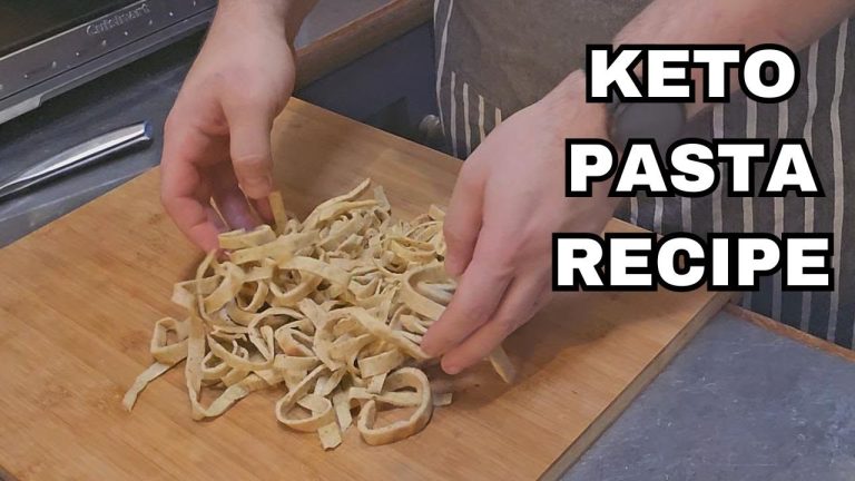 I Try A KETO Pasta Recipe – How Will IT Compare To Real Pasta?