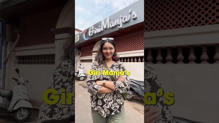 Best Fish Thali In Mangalore | Giri Manja #shorts #mangalore #seafood #fish #prawns