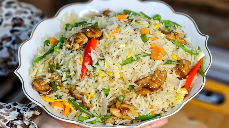 Teriyaki Chicken Fried Rice / Rice recipes for Eid / Special fried rice /Japenese fried rice recipe