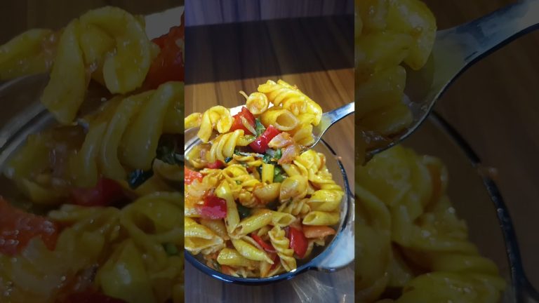 Vegetable Pasta,, 🤤🤤,, #food #cooking #shorts