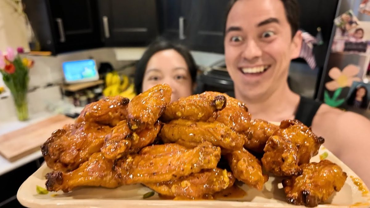 No Deep Fry Chicken Wings (Oven Bake Recipe)