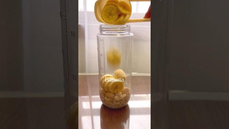 Weight gain Smoothie 오트밀 스무디 #healthydrink