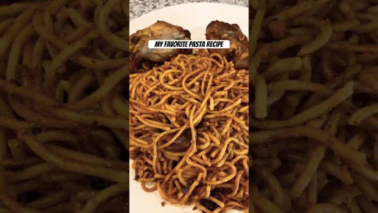 My favorite pasta recipe #shortvideo