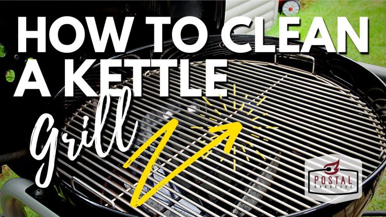 How To Clean A Weber Kettle Charcoal Grill – Deep Clean a BBQ