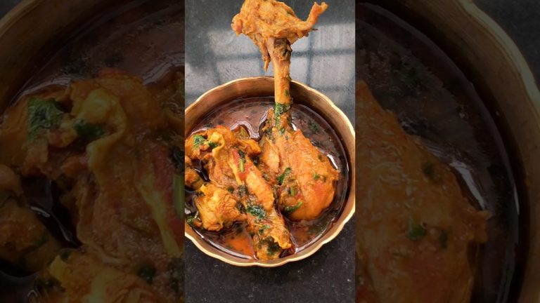 chicken curry recipe in pressure cooker #shorts #viral