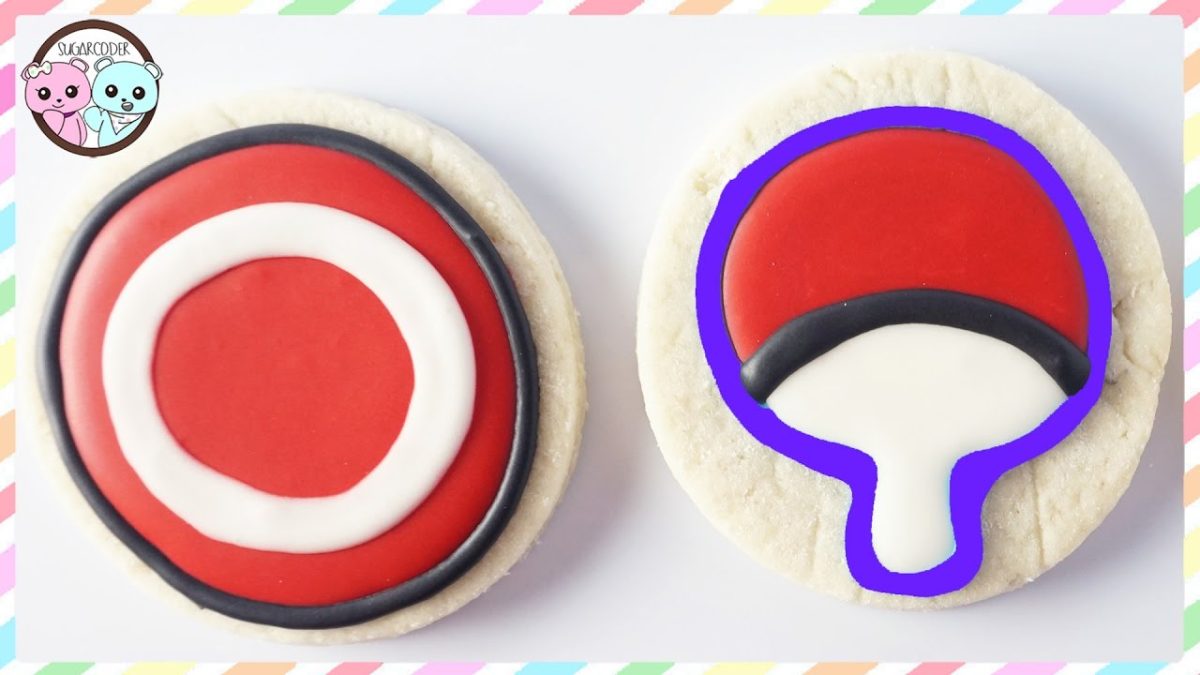 NARUTO NINJA STAR COOKIES 🍥 Anime Food Baking Dessert Recipe Ideas