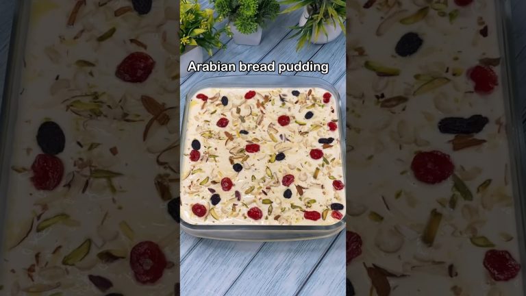 Arabian bread pudding || Bread pudding || Eid special recipe #shorts