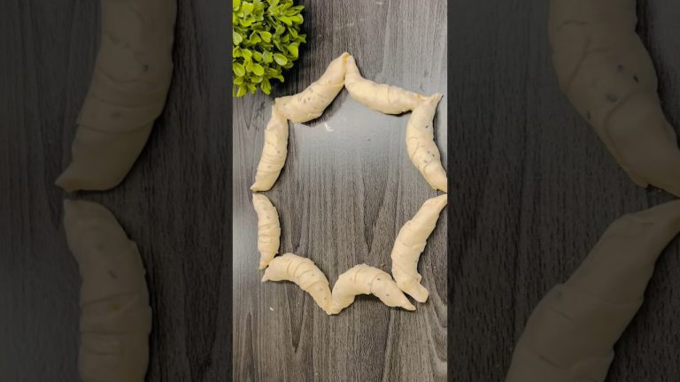 Beautiful Satisfying & creative pastry recipe.Bread,buns shapes! 🙏Please rate 1-10🫶 #short#sound