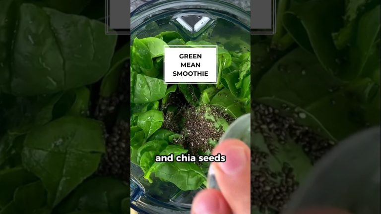 The ONLY Green Smoothie Recipe You Need To Know #viral #shortsvideo #smoothie #bestsmoothie