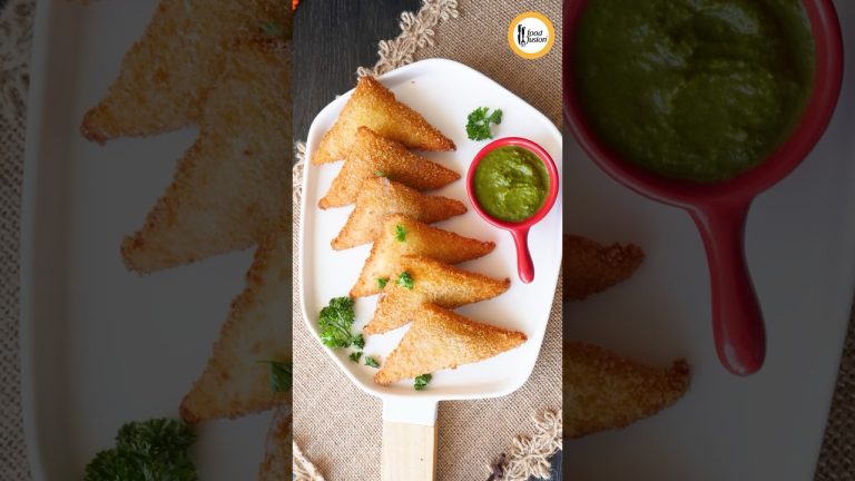 Chicken Bread Samosa Parcels Recipe By Food Fusion (Ramzan Special)