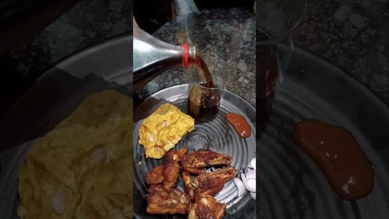 Street Style Kalaki with Chicken 65❤️💯🔥 | Coke✨ | Chicken 65 #chicken #trending #food #eat #biryani