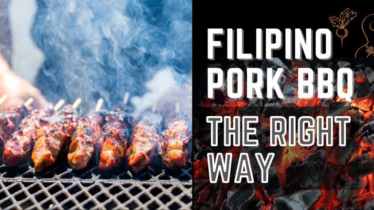 Filipino Pork Barbecue | The BEST Way to Make Pork BBQ