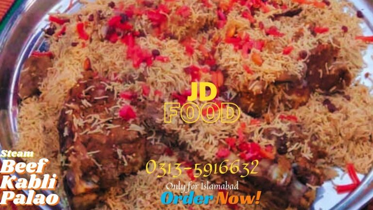 Beef Steam Kabuli Pulao Recipe | Pakistani Food| JD Food