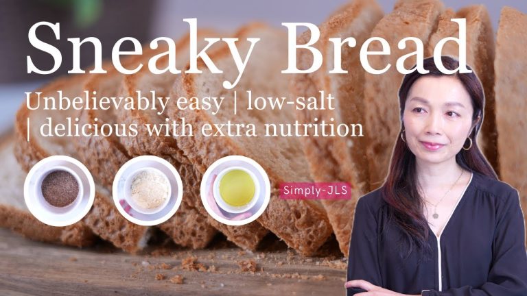 Sneaky Bread (easy 5-min recipe | “sneaky” healthy add-ins | low-salt)  #bread #breadmaker #healthy