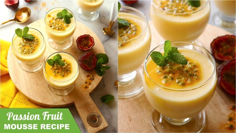 #BirdsParty Recipe Passion Fruit Mousse Brazilian NO-BAKE Mousse Dessert with only 3 ingredients!