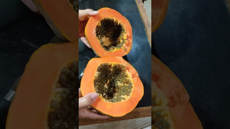 Papaya Smoothie #shorts #ytshorts #shortsvideo #healthy