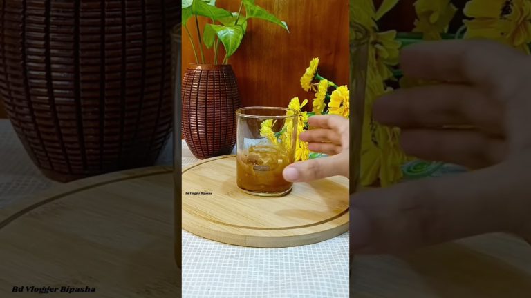 কম খরচে কোল্ড কফি 🍺 #recipe #shortvideo #shorts