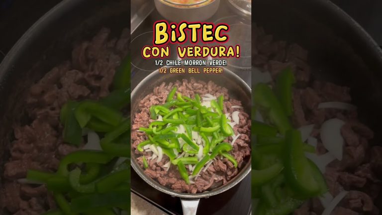Bistec con Verduras – Ranchero Steak | Shorts