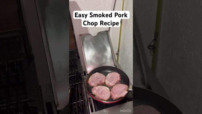 Mouthwatering Smoked Pork Chops in Minutes