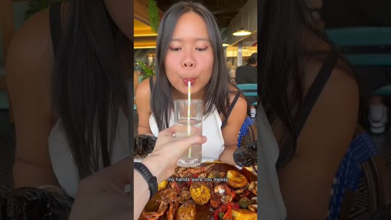 My first seafood boil ever 🦀