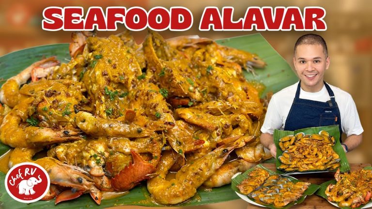 SEAFOOD ALAVAR! Chef RV’s version of Zamboanga’s famous Alavar sauce.