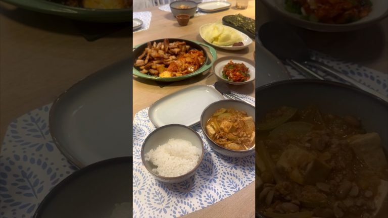 청국장&삼겹살 집밥✨