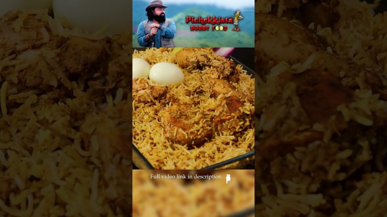 Mehfil Biryani By PICHEKKISTA BOBBY #shortsviral #food #biryani #recipe #cooking #chickenbiryani