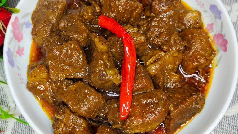 ঈদ স্পেশাল ঝামেলা ছাড়া গরুর মাংস ভুনা রেসিপি | Beef Bhuna Recipe |  Momo's Kitchen