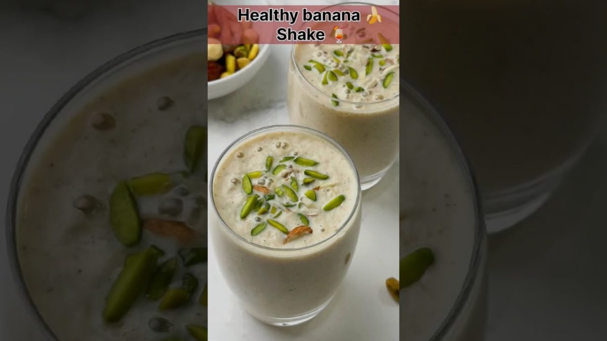 Banana Shake | Healthy And Yummy Banana Shake | Summer Drink | #shorts