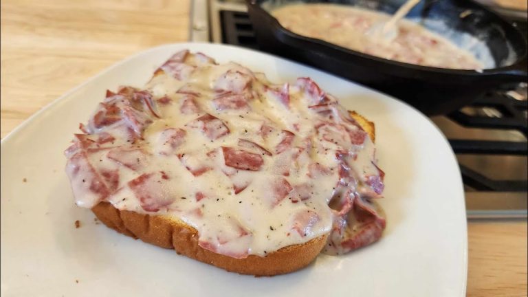 Chipped Beef and Gravy – Creamed Chipped Beef – Vintage Recipe – FOT not SOS – The Hillbilly Kitchen