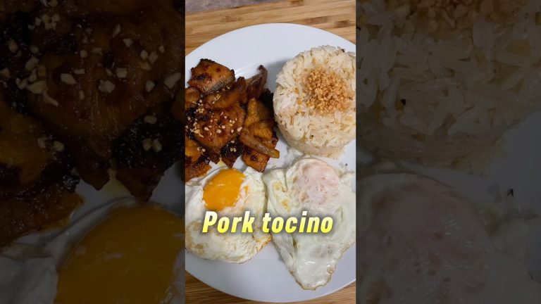 Homemade Pork tocino # shorts # cooking