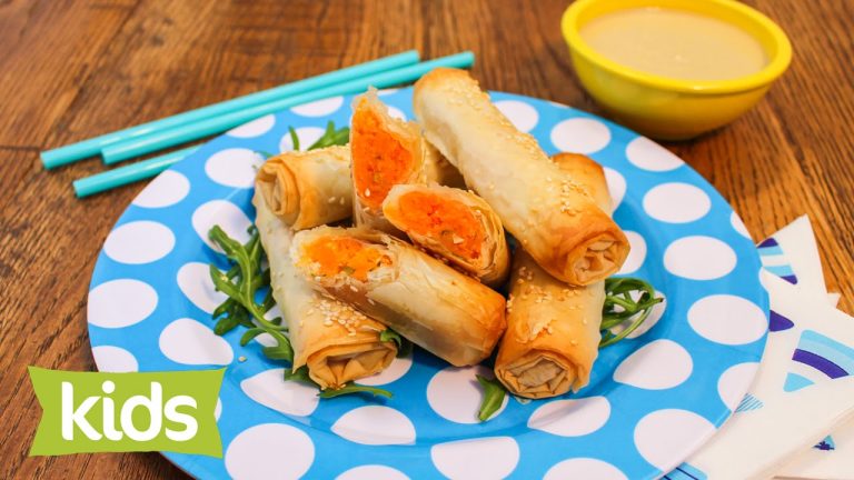 Easy Sweet Potato Spring Roll Recipe – Vegetarian Recipe