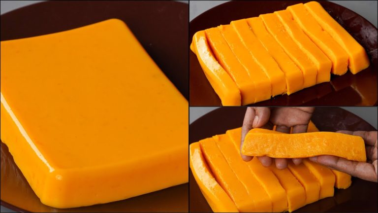 Mango Pudding Recipe | Soft & Creamy Mango Pudding | Mango Dessert Recipe | N'Oven