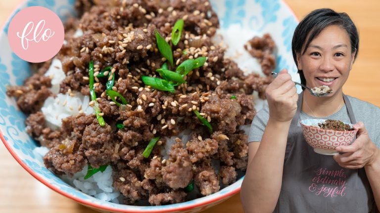 $10 Dollar Family Meal – Ground Beef Bulgogi Rice Bowl