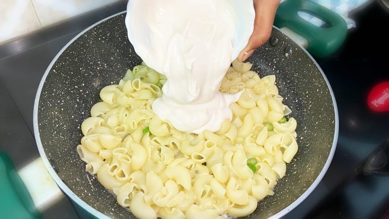 If you have Pasta and 1 cup of Mayonnaise, prepare it now | Pasta in White Sauce | White Sauce Pasta