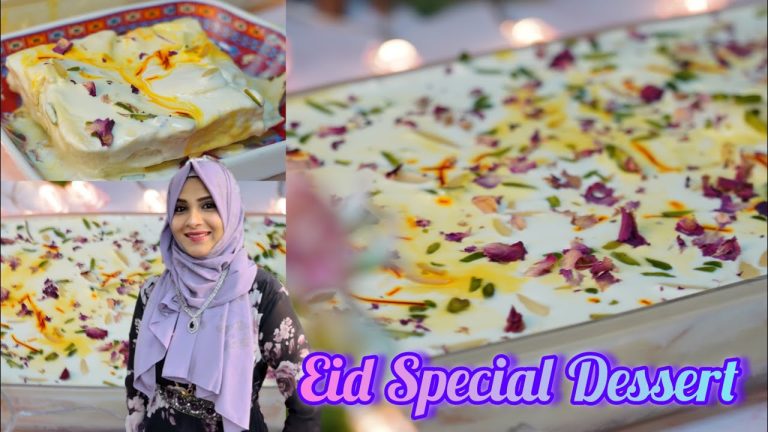 ARABIAN PUDDING 🌙 Eid Special Dessert ✨ Easy  Dessert Recipes for Eid ✨ Bread Custard Pudding