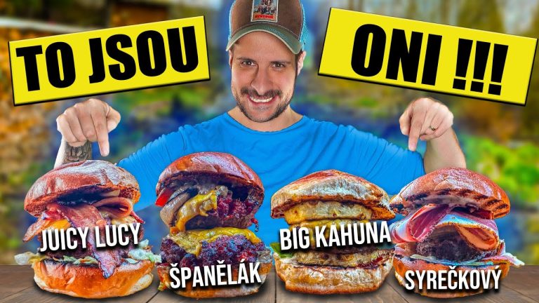 4 BURGERY které z vás udělají šéfa grilu! VÍKENDOVÁ GRILOVAČKA #2 (2024)