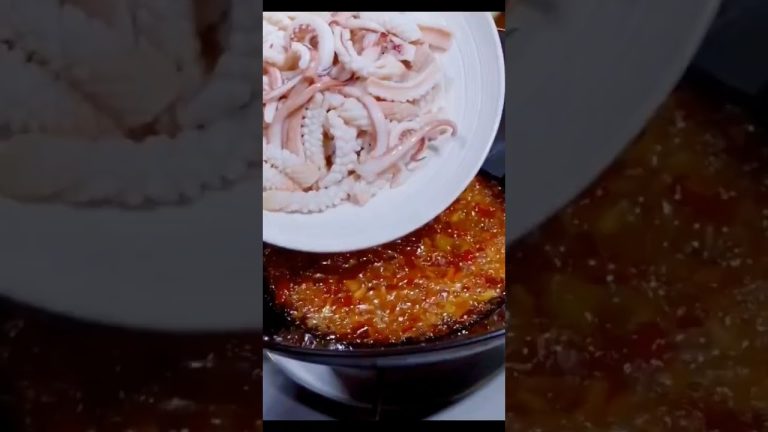 Stir Fried Squid 🦑    #cooking #comedyvideo #vegetables #food